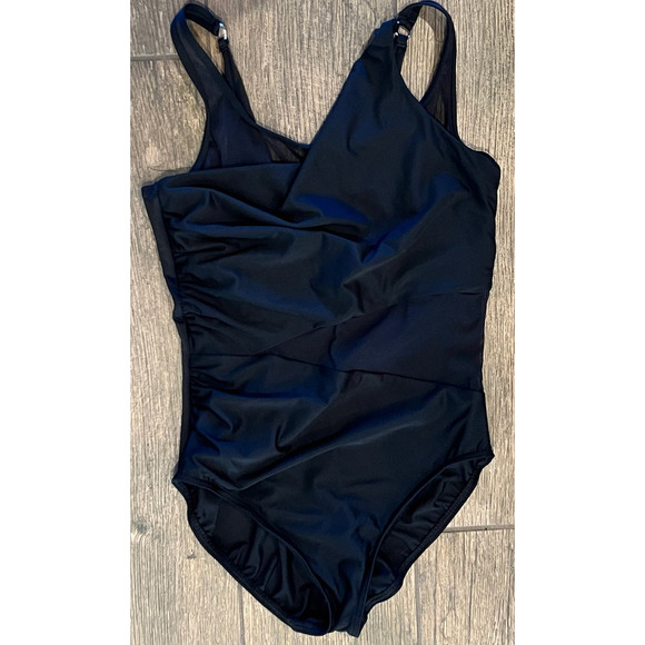 Miraclesuit Illusionist Azura Underwire One-Piece Swimsuit Size US/14 - Picture 7 of 7